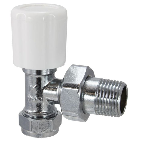 Cosmos Radiator Valves Large Nut Pair Fahy Plumbing Supplies