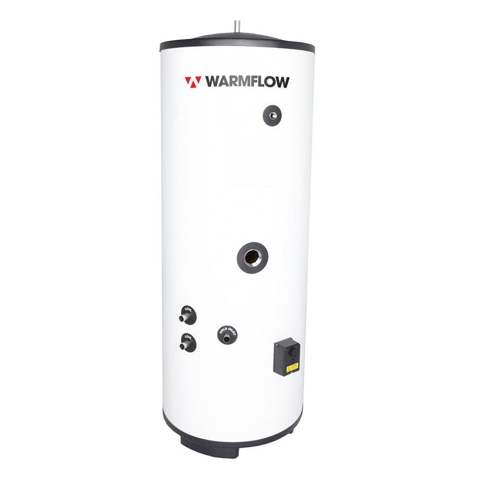 Warmflow 110 Litre Indirect Stainless Cylinder (Unvented Single Coil)