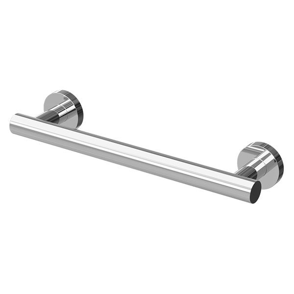 Heavy Chrome Grab Rail 300mm (BAR039) Fahy Plumbing Supplies