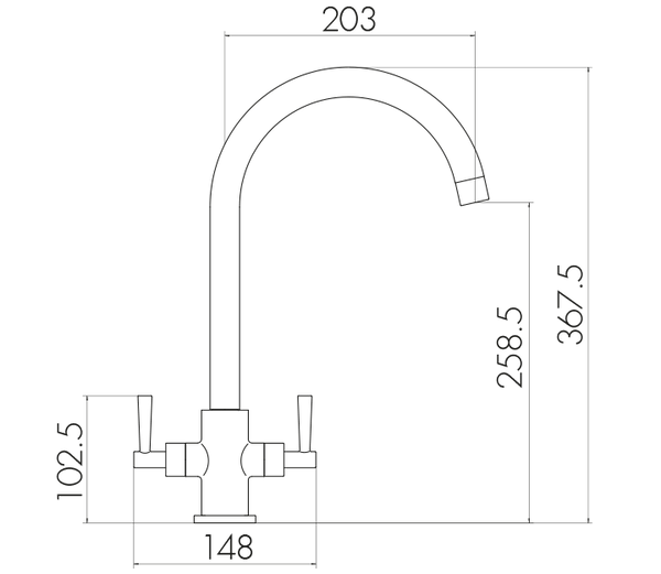 Kingston Sink Mixer Tap Fahy Plumbing Supplies