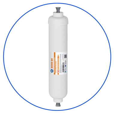 Aqua Filter in-line cartridge with coconut shell granulated activated carbon (GAC)