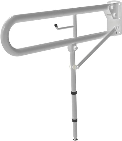 Aqua Drop Down Grab Bar with Leg