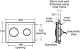 Armitage Shanks / Ideal Standard Conceala 2 Flush Plate S4399AA