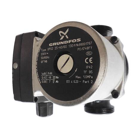 Grundfos UPS2 25-40/60 130 Circulating Pump