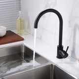 Manhattan Kitchen Sink Mixer (Black) KT43